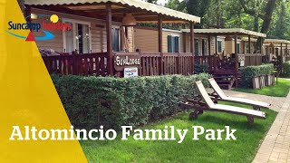 360° video campingtour op Camping Altomincio Family Park  Suncamp holidays [upl. by Alhan951]