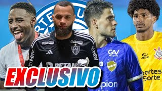 🚨DENIS JÚNIOR EVERSON RYAN HUGO SOUZA BAHIA NO MERCADO DA BOLA COM INFORMAÇÕES [upl. by Hsizan]