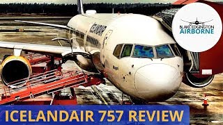 FLIGHT REVIEW  Icelandair  Boeing 757  Keflavik to Stockholm [upl. by Arraik]