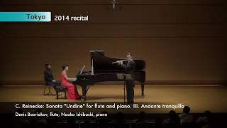 C Reinecke Flute Sonata quotUndinequot Op 167 III Andante tranquillo [upl. by Sidonie]