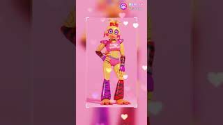 FNAF Security Breach glamrock toy chica and glamrock mangle [upl. by Zobias]