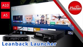 Egreat A10 amp Egreat A5  Android TV version  Leanback Launcher  Custom Firmware [upl. by Annodas]