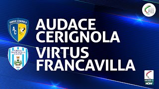 Audace Cerignola  Virtus Francavilla 30  Gli Highlights [upl. by Nuhs]