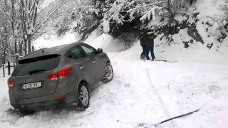 Hyundai ix35 in snow [upl. by Jordana]