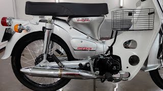 FULL RESTORATION ABANDONED MOTORCYCLE HONDA C70Z DONE [upl. by Anahpets]