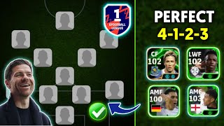 OP 4123 🔥☠️ Best Quick Counter Formation For All Playstyles In eFootball 2025 Mobile 🔥 [upl. by Amluz571]