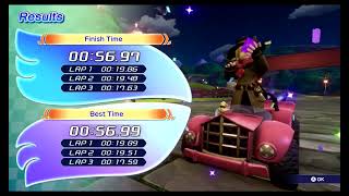 Chocobo GP Big Bridge Hyperspeed Master 5697 [upl. by Nytsrik]