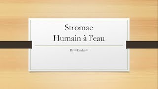 Humain à leau Stromae paroles [upl. by Worl]