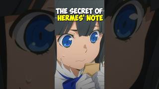 What did Hermes note given to Hestia contain danmachiseason5 danmachi anime [upl. by Aninep]