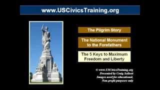 The Pilgrims Story 12  The National Monument to the Forefathers [upl. by Cire]