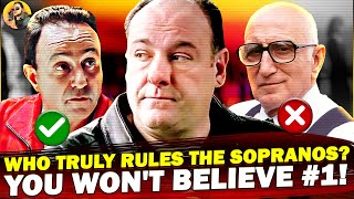 The Sopranos Bosses Capos amp Soldiers RANKED You Wont Believe 1 [upl. by Elleinnod843]