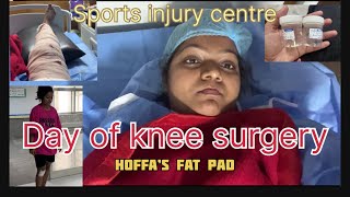 The Big Day Knee Surgery Day Explained 🙂‍↕️ Hoffa’s Fat Pad Safdarjung Hospital kneesurgery [upl. by Cyb739]