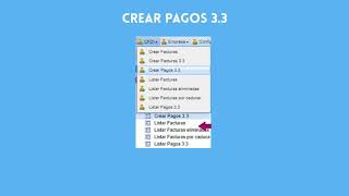 CFDI EN LINEA  DE CONTPAQ I COMO EMITIR UN REP RECIBO ELECTRONICO DE PAGO CFDI VERSION 33 [upl. by Ymmij51]