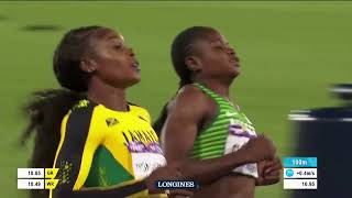 Finale 100m femme Commonwealth Games 2022 [upl. by Vinson]