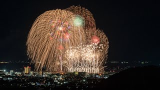 Japan Fireworks Big shells 36＆12inch shells [upl. by Drusus]