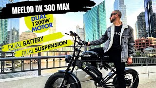 REVIEWING MY EBIKE MEELOD DK300 MAX  KING OF RANGE [upl. by Isnam]