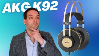 AKG K92 Headphones  Best Entry Level Studio Headphones [upl. by Jillayne]