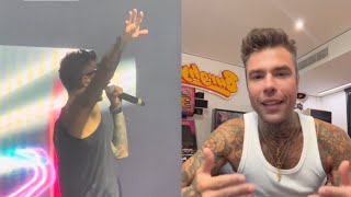 Fedez salta lautotune e finisce male Stoppala Poi si scusa e spiega cosa è successo VIDEO [upl. by Gulick]