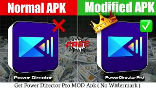 Power Director MOD Apk Download 2024 Premium Unlocked Power Director Premium Unlocked 100 Working [upl. by Ettore]