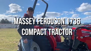 Massey Ferguson 1736 Walkthrough [upl. by Elyssa312]