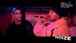 RAP AM MITTWOCH  Gier vs Noize 150910 BattleMania Finale 66 GERMAN BATTLE [upl. by Ramel]