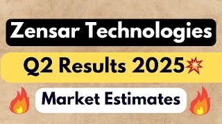 Zensar Technologies share q2 results 2025  Zensar Technologies share latest news  Result today [upl. by Thagard]