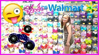 NEW JOJO SIWA bows at WALMART  Fidget Spinner at Walmart Slime Hunt [upl. by Sanyu]