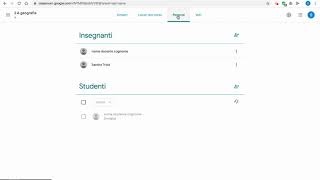 Invitare gli studenti in una classe in GSuite classroom [upl. by Phox]