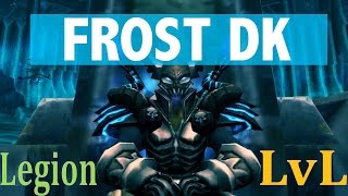 Legion Frost DK  Leveling Talents for Launch Update [upl. by Charles]