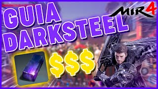 DARKSTEEL  O MELHOR LUGAR PARA MINERAR  MIR4 [upl. by Andert10]