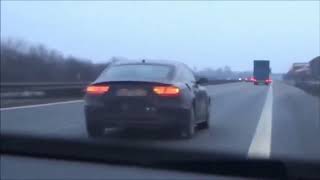 German Autobahn Accidents Compilation  German Car Crashes Wild Crazy Smashes Speed Demons [upl. by Auqenet]