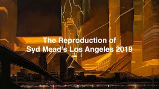 The Reproduction of Syd Meads Los Angeles 2019 [upl. by Aihsein997]