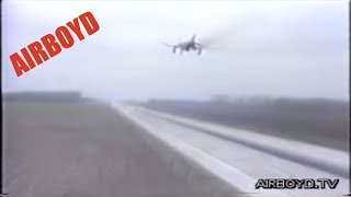 F4 Lands On Highway Airfield [upl. by Afital]