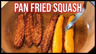 Pan Fried Squash  How to cook yellow squash [upl. by Trixi]