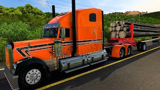 TRAILER TROSERO ANDROID AMERICAN TRUCK SIMULATORFRIGHTLINER CLASSIC XLMÉXICO MAP RUTA EXTREMA [upl. by Netsruk]