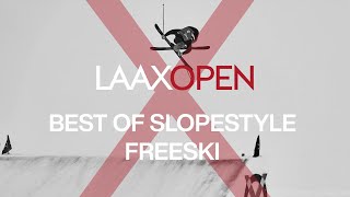 BEST OF SLOPESTYLE FREESKI  LAAX OPEN 2023 [upl. by Landers924]