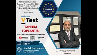 erasmus ka131 ve ka171 2023 2024 i̇ngilizce sınavı vtest tanıtım toplantısı ytvideoindirici com [upl. by Hcra]