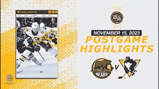 POSTGAME HIGHLIGHTS November 15 2023 [upl. by Htnnek766]