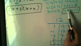 How to Factor Trinomials x2bxc [upl. by Nadeau]