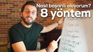 Nasıl Başarılı Oluyorum 8 Verimli Ders Çalışma Yöntemim [upl. by Yliak]