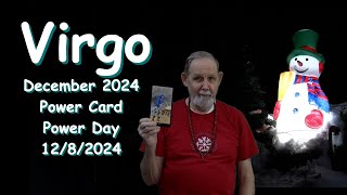 Virgo December 2024 Horoscope Power Tarot Card amp Power Day [upl. by Naples110]