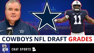 Cowboys Draft Grades All 7 Rounds From 2021 NFL Draft Ft Micah Parsons Kelvin Joseph amp Jabril Cox [upl. by Cassi]