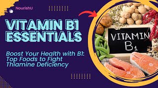 Vitamin B1 The Key to Energy and Nerve Health [upl. by Helas938]