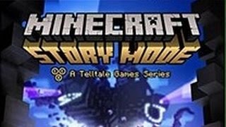 Minecraft Story Mode PS3 Ch1 Ep2 amp Nether Say Die trophy [upl. by Winola620]