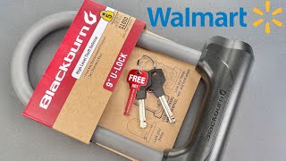 1404 Walmart’s Best Bike Lock Picked Blackburn 9” ULock [upl. by Ecnar170]