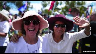 Convoy to Canberra  March to Parliament Highlights  120222 [upl. by Noivart]