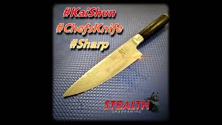 Service  How i sharpen a chefs knife [upl. by Fleischer]