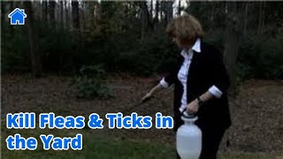 Garden amp House Pests  How to Kill Fleas amp Ticks in the Yard [upl. by Kcirdec]