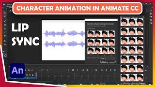 Adobe Animate Lip Sync tutorial  Frame Picker and auto lip sync animation [upl. by Alfonse]