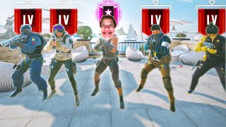 I Joined 4 COPPERS For Ranked Rainbow Six Siege [upl. by Eissalc]